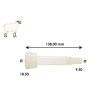 Tulsan Süt Sağma Makinesi Koyun Meme Lastiği Silikon 18.5mm